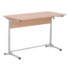 Double adjustable school desk E-173