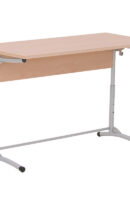 Double adjustable school desk E-173