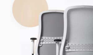 Ergonomic chair Souly with lumbar support.