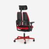 Žaidimų kėdė Xilium gaming chair Red su duo back atlošu