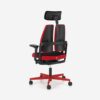 Žaidimų kėdė Xilium gaming chair Red su reguliuojama galvos atrama