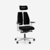 Žaidimų kėdė Xilium gaming chair Black&White su 4D porankiais