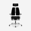 Žaidimų kėdė Xilium Gaming chair black&white su dvigubu atlošu